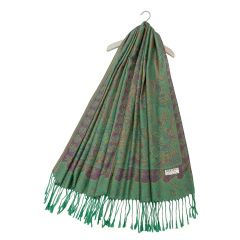 woven paisley scarf